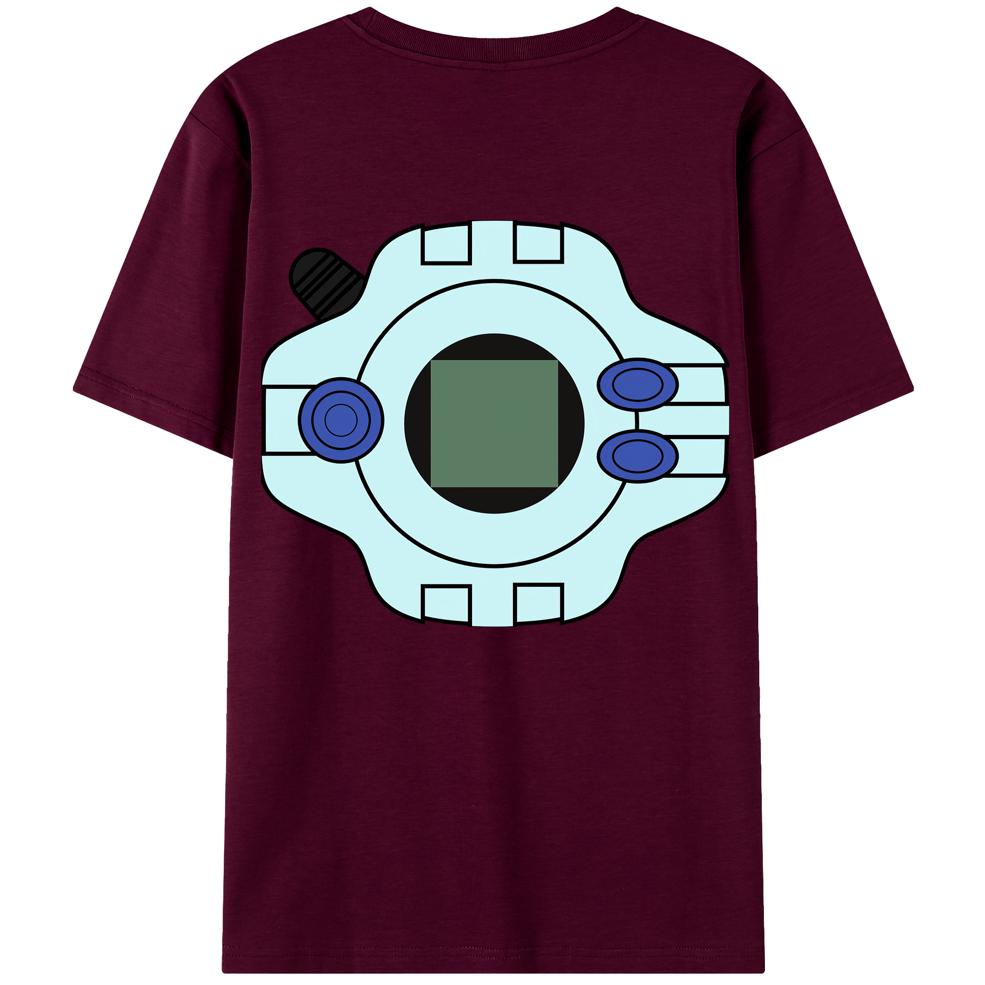 （画像用） Digimon デジタルモンスター/デジモン レディース半袖Tシャツ(バックプリント)